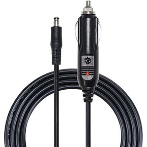 Boda 12V Car Charger Adapter Cord Compatible for Nekteck/Zyllion/Papillon/Mirakel/Invospa Shiatsu Neck and Back Shoulder Massager
