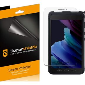 Supershieldz (3 Pack) Designed for Samsung Galaxy Tab Active3 (8 inch) Screen Protector, High Definition Clear Shield (PET)