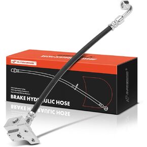 A-Premium Rear Passenger Side Brake Hydraulic Hose Compatible with Mazda Models - Miata 1990-1997/1999-2005 - Replace# NA7543980