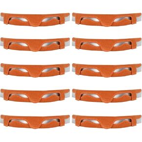 10Pcs Hard Hat Sweatband Washable Reusable Sweat Bands for Hard Hats, Replacement Cotton Hard Hat Liner for Hard Hats Helmet Comforter Pad Hard Hat Accessories
