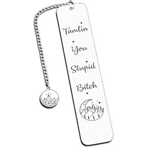 Bookmark Merch Funny Bookmark for Women Tam You Stupid Book Lover Gifts for Women Bookish Fans Book Accessories Book Club Reading Gift Birthday Gifts Christmas Stocking Stuffer