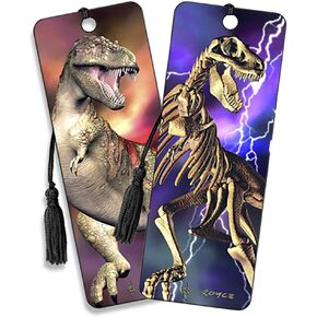 3D T-Rex (Dinosaur) Royce Bookmark - By Artgame