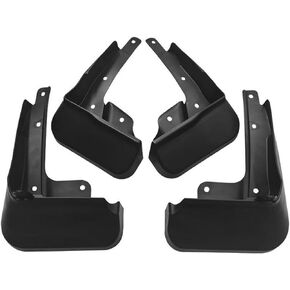 Set of 4PCS Mud Flaps Splash Guards Mudguards Mudflaps for Hatchback 2022 2023 2024 Honda Civic Black