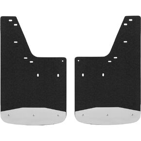 LUVERNE 250230 Front or Rear 12 x 20-Inch Textured Rubber Mud Guards Black Inch Inch Select Dodge Ram 1500, 2500, 3500