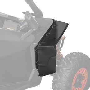 SAUTVS Wider Extended Fender Flares Kit for Can-Am X3, XXL Combined Type Front Mud Flaps Mud Guards Extension for Can Am Maverick X3 MAX All Models Accessories 2017-2024 (2PCS)