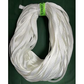 Mule Tape 3/4" 2500Lb 100ft Polyester Rope Pull String Strong Rope Conduit Electrical Wire Cable Pull Poly Tape Rope Poly Pull Line Flat Rope Polyester Webbing Wire Pulling Rope Conduit Pull String