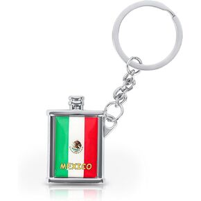 Mexican Flask Keychains