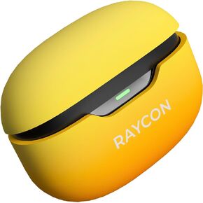 Earbud Case with Lanyard for Raycon Everyday Earbuds, Yellow Gradient