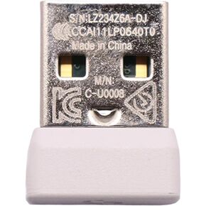 BestParts USB Dongle White Mouse Receiver Adapter Replacement for G304 G305 Wireless Gaming Mouse