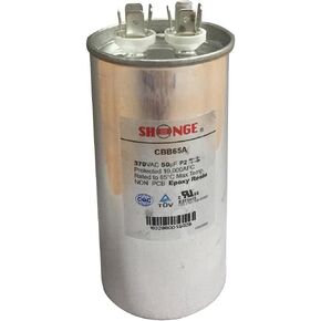 Motor Run Capacitor 50 mfd 370V VAC Volt 50uf Round