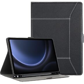 حافظة لهاتف سامسونج جالاكسي تاب S9 Fe 5G مع حامل قلم وغطاء مغناطيسي رفيع للغاية لحافظة الكمبيوتر اللوحي سامسونج S9 Fe، أخضر in Kuwait