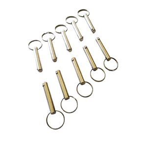 10Pcs Skyjack Safety Pin 100509 Skyjack Parts (3/8" Diameter x 2" L) Quick Release Pin for Skyjack Scissor Lifts SJIII 3215 SJIII 3219 SJIII 3220 SJIII 3226 SJIII 4620 SJIII 4626 SJIII4632