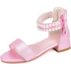 Girls' Princess High Heel Sandals Evening Wear banquet Performances School Dances Graduations Weddings Youth Formal Dress Shoes