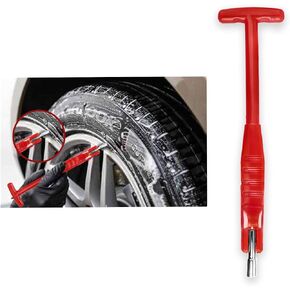 Car Tire Valve Stem Removal Tool,No Scratch Tire Valve Stem Puller and Installer Kit Automotive Tools,Universal Tire Valve Stem Tool Car Accessories for Most Cars Trucks