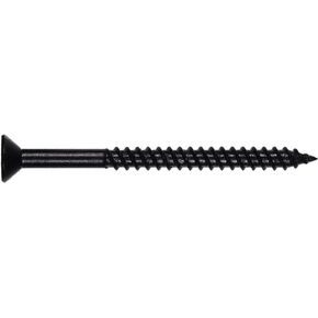 Black 39246 8 x 3-Inch Flat Head Phillips Twin Thread Cabinet Screw, 100-Pack, 3 inches