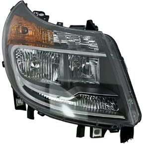 Replacement Driver Left Side Headlight Headlamp with DRL for RAM Promaster 1500 2500 3500 from 2010-2022