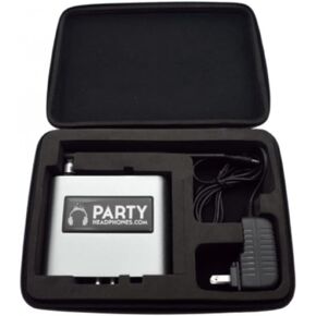 Silent Disco Transmitter | Party Headphones | Radio Frequency | A/C Powered | 1500ft Range | Ideal for Group Listening at Colleges, Churches, Events, Conferences in Saudi Arabia