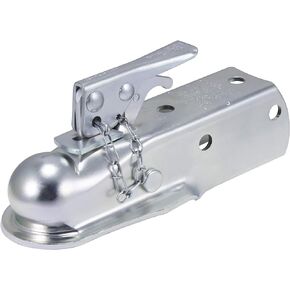 981 P-2 Coupler | 2 in. Ball | 2 in. Tongue Silver