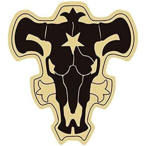 Black Clover Black Bulls LogoVehicle Decor (Style A) - Sticker Graphic - Weatherproof & Long Lasting Sticker