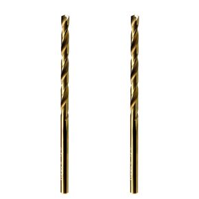 MAXTOOL No.20 2pcs Identical Jobber Length Drills 0.161" HSS M35 Cobalt Twist Drill Bits Wire Gauge Gage Numbered Straight Shank Drills; JBN35G10R20P2