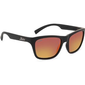 نظارة شمسية مستطيلة مستقطبة من Hobie Woody، باللون الأسود الساتان، OSFA in Kuwait