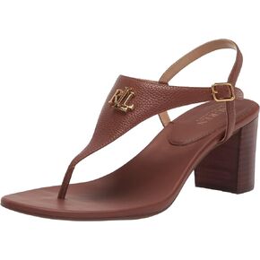 Lauren Ralph Lauren Women's Westcott Ii Tumbled Leather Sandal Platform