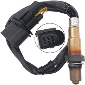 0258007057 17014 Wideband AFR Upstream Oxygen Sensor 1 LSU-4.2 5 Wires for Audi TT A4 1.8L A8 Quattro 4.2L, Touareg 4.2L Passat 1.8L Eurovan 2.5 2.8 Beetle 2.0 1.9 Golf 0258007090