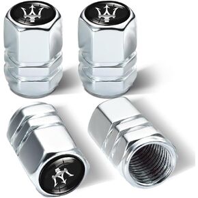 4 قطع غطاء جذعي لصمام الإطارات، لمازيراتي كواتروبورتي، جيبلي، ملحقات سلسلة سيارات ليفانتي، أغطية صمام إطارات السيارات من سبائك الألومنيوم-MSLD-Sly(C) in Kuwait