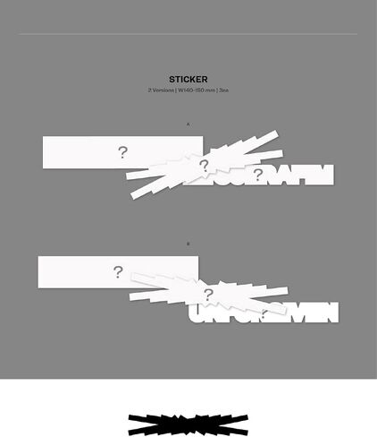 LE SSERAFIM - Vol.1 UNFORGIVEN (Weverse album ver.) (A+B ver. SET) in Saudi Arabia