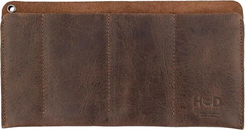 Hide & Drink, Car Caddy Organizer Handmade from Full Grain Leather, Seat Side Portable Bag, Vintage Storage, Travel Accessories - Bourbon Brown in Saudi Arabia