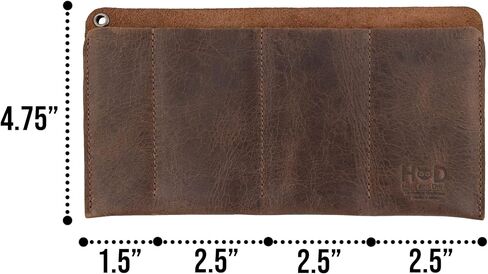 Hide & Drink, Car Caddy Organizer Handmade from Full Grain Leather, Seat Side Portable Bag, Vintage Storage, Travel Accessories - Bourbon Brown in Saudi Arabia