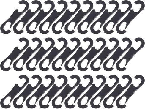 خطافات وسادة مقعد السيارة من BESPORTBLE، 200 قطعة خطاطيف غطاء السيارة وخطاطيف وسادة السيارة وخطاطيف تثبيت وسادة السيارة وإكسسوارات السيارة وخطاطيف المقعد الخلفي in Kuwait