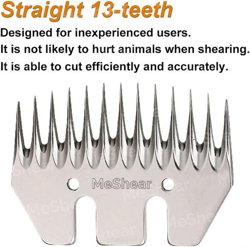 شفرة مقص الأغنام الكهربائية - آلة قص الماشية الاحترافية في المزرعة - مجموعة أدوات العناية بقص شعر الحيوانات (مجموعة شفرات قص الأغنام من الشفرات العلوية والسفلية) in Kuwait