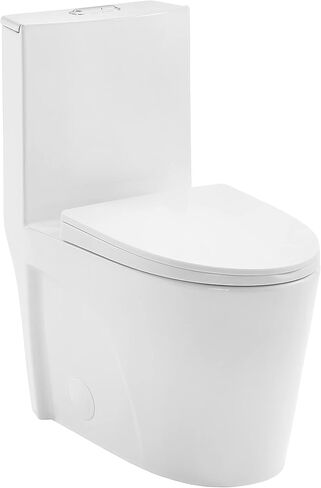 St. Tropez One-Piece Elongated Toilet, 14" Rough-In 1.1/1.6 gpf in Saudi Arabia
