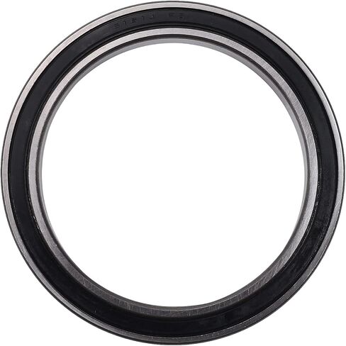 Bettomshin 1Pc 6816-2RS Deep Groove Ball Bearing, 80x100x10mm Double Sealed Bearing, GCr15 P0 Z1 Deep Groove Rolling Bearing in Saudi Arabia