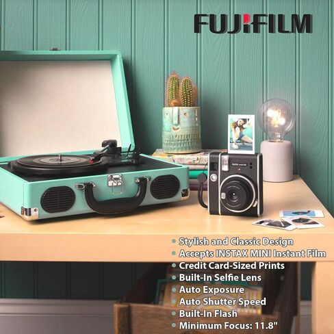 Fujifilm Instax Mini 40 Instant Camera + Twin Pack Film + Batteries + Frames in Saudi Arabia