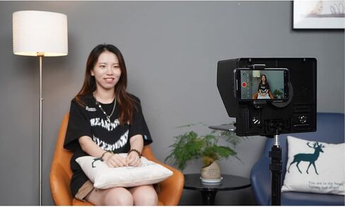 FEELWORLD TP10 10 بوصة جهاز ملقن محمول للهواتف الذكية اللوحية يدعم الهاتف، كاميرا DSLR تسجيل فيديو لخطاب مقابلة البث المباشر مع تطبيق حلقات محول عدسة التحكم عن بعد in Saudi Arabia