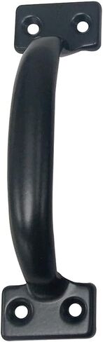 Prime-Line MP18711-1 بوابة سحب، 5-3/4 بوصة، هيكل فولاذي، لمسة نهائية مطلية بمسحوق أسود (عبوة واحدة) in Saudi Arabia