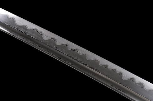 Handmade Katana Sword 41 Inches Fully Hand Forged Damascus Folded Steel Japanese Samurai Sword Full Tang Real Sharp Blade in Saudi Arabia