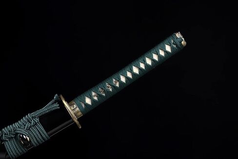 Handmade Katana Sword 41 Inches Fully Hand Forged Damascus Folded Steel Japanese Samurai Sword Full Tang Real Sharp Blade in Saudi Arabia