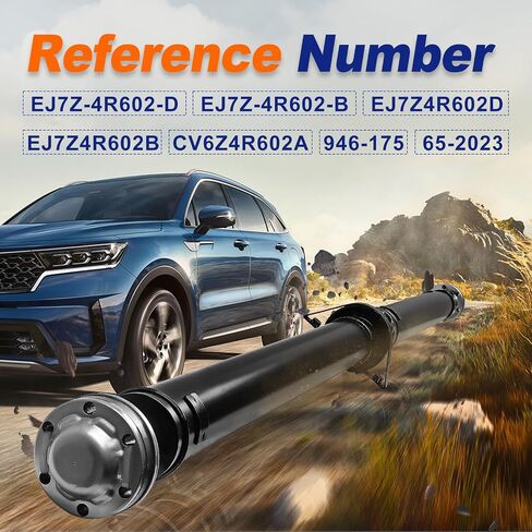 DriveXpert Front Drive Shaft Prop Shaft Driveshaft Assembly Fit for Ford Escape 2013-2018| Lincoln MKC 2015-2018, Sport Utility, AWD, Replace# EJ7Z-4R602-D, EJ7Z-4R602-B, EJ7Z4R602D in Saudi Arabia