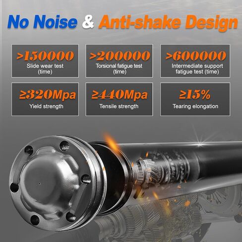 DriveXpert Front Drive Shaft Prop Shaft Driveshaft Assembly Fit for Ford Escape 2013-2018| Lincoln MKC 2015-2018, Sport Utility, AWD, Replace# EJ7Z-4R602-D, EJ7Z-4R602-B, EJ7Z4R602D in Saudi Arabia