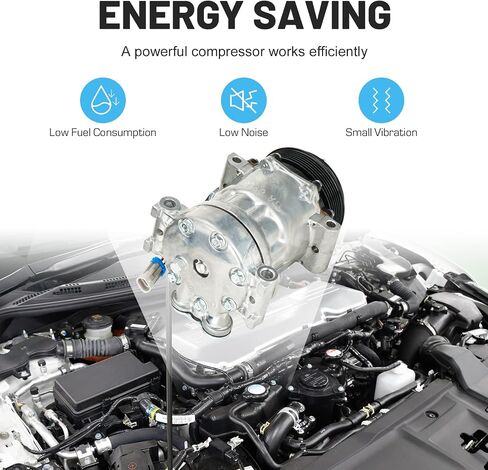 New AC Air Condition Compressor with Clutch for Chevrolet Blazer 1999-2005, Chevrolet Express 1500/2500/3500 1996-2002, GMC Savana 1500/2500/3500 1996-2002 031852S 0436 in Saudi Arabia