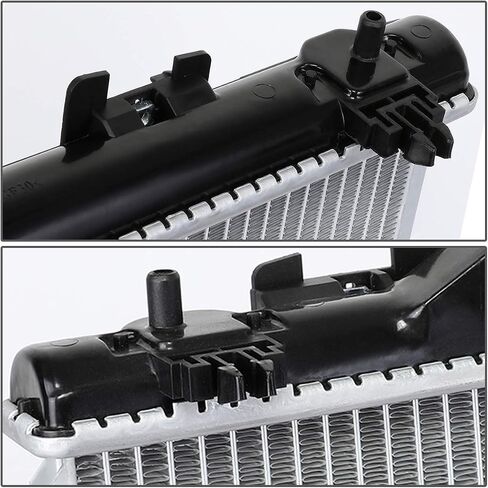DNA Motoring OEM-RA-13037 1-Row OE Style Aluminum Core Radiator Compatible with 07-17 LS460 XF40 AT, 27-15/16" W X 17-11/16" H X 5/8" D, 1-1/2" Inlet, 1-1/2" Outlet in Saudi Arabia
