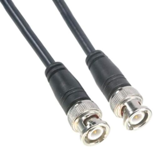 Amphenol CO-058BNCX200-010 Black RG58 Coaxial Cable, 50 Ohm, BNC Male to BNC Male, 10' in Saudi Arabia