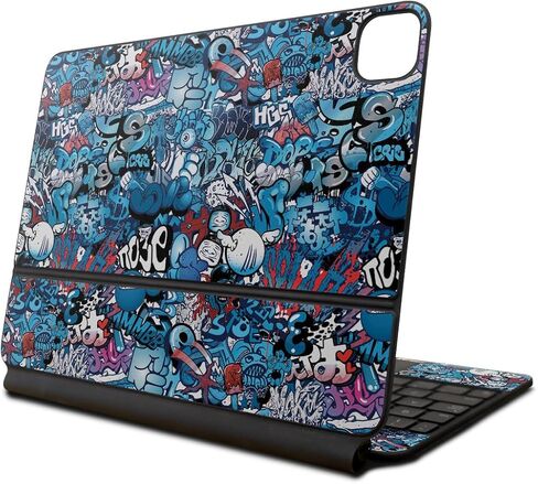 غلاف متوافق مع لوحة مفاتيح Apple Magic Keyboard لجهاز iPad Pro مقاس 13 بوصة (M4) 2024 - أسهم ثلاثية - غطاء لاصق واقٍ من الفينيل 3M ممتاز - سهل الاستخدام | صُنع في الولايات المتحدة الأمريكية بواسطة MightySkins in Kuwait