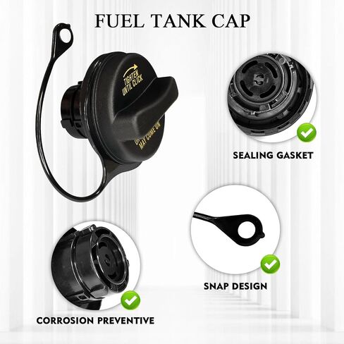 غطاء غاز مناسب لسيارة Ford Lincoln Mercury، استبدال غطاء الوقود لسيارة Mustang 1997-2007، 1998-2009 Ranger، 1997-2003 Explorer، 1999-2004 Town Car، 1998-1999 Tracer، F150، استبدال # FC961، XU5Z-9030-JA in Saudi Arabia