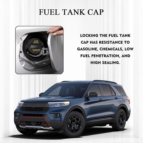 غطاء غاز مناسب لسيارة Ford Lincoln Mercury، استبدال غطاء الوقود لسيارة Mustang 1997-2007، 1998-2009 Ranger، 1997-2003 Explorer، 1999-2004 Town Car، 1998-1999 Tracer، F150، استبدال # FC961، XU5Z-9030-JA in Saudi Arabia