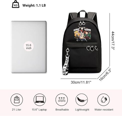 Casual Anime Backpack Merch Cartoon Backpacks Bags (KH001) in Saudi Arabia