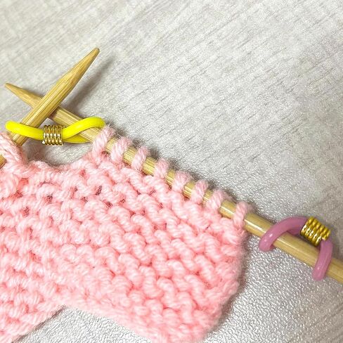 200 Pcs Knitting Needle Stoppers, Knitting Needle Hugger Colorful Knitting Needles Point Protectors Needle Tip Stoppers Stitch Stoppers for Knitting Needles Crocheting Projects in Kuwait